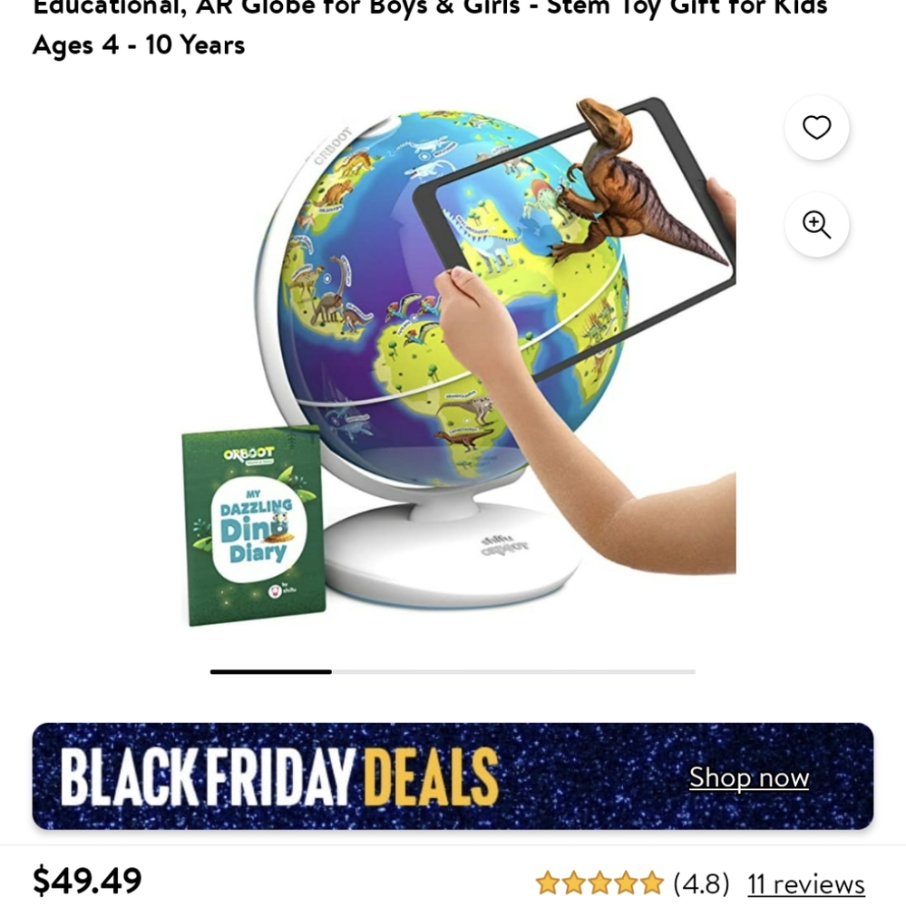 Shifu Orboot World of Dinos Interactive World of Dinosaurs Educational Globe